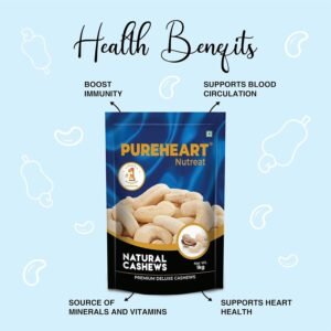 Pureheart Nutreat Natural Cashews 1 kg,